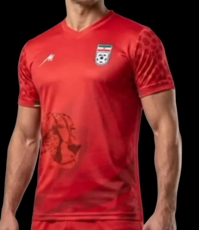 Iran 2026 away jersey